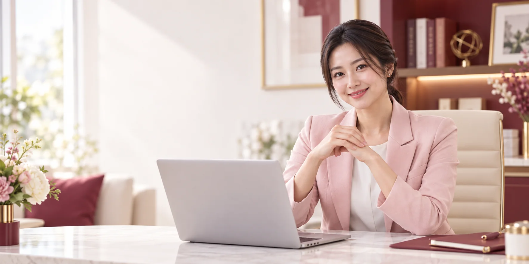국제결혼 맞춤 상담을 안내하는 전문 상담사