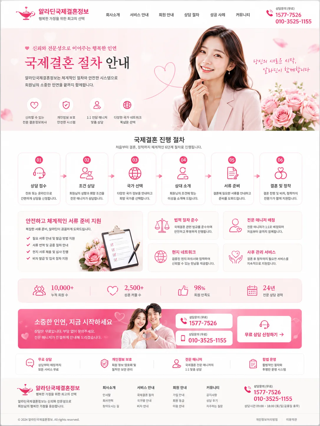 재혼 국제결혼 안내 이미지