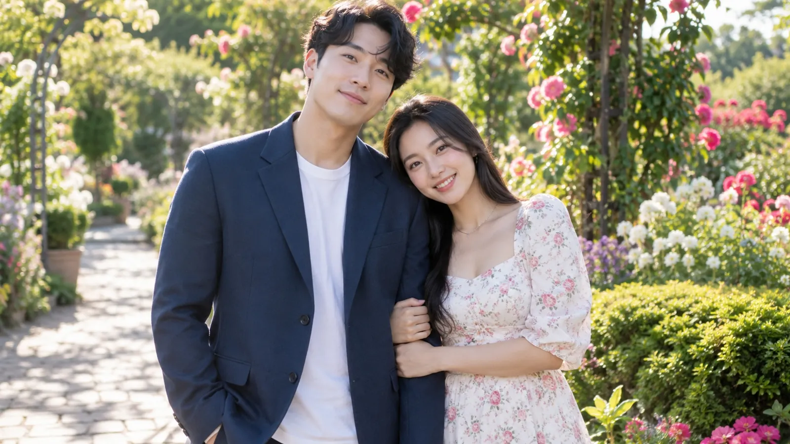진해 국제결혼 상담 커플 이미지